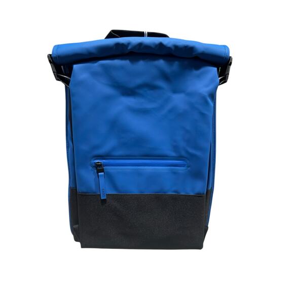 NWT! Rains Trail Rolltop Backpack W3 in Blue Waves - Picture 5 of 8